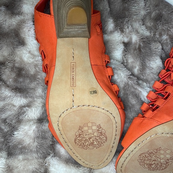 Vince Camuto coral cage heels, size 8 - Picture 5 of 8